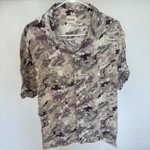 Bound - Retro Marble Rayon Shirt